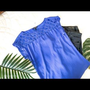 ✨Express | Blue Pattern Top